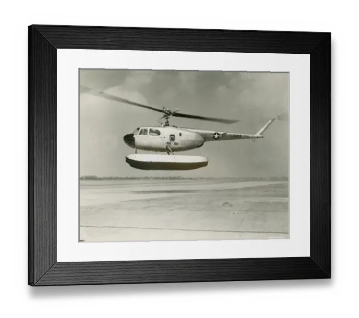 Framed Print : Bell Model 48 XR-12, 46-215 Framed Print : Bell Model 48 XR-12, 46-215