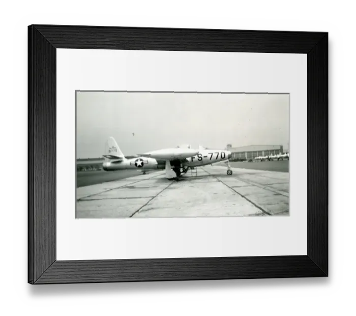 Framed Print : Republic F-84D Thunderjet, 48-770 Framed Print : Republic F-84D Thunderjet, 48-770