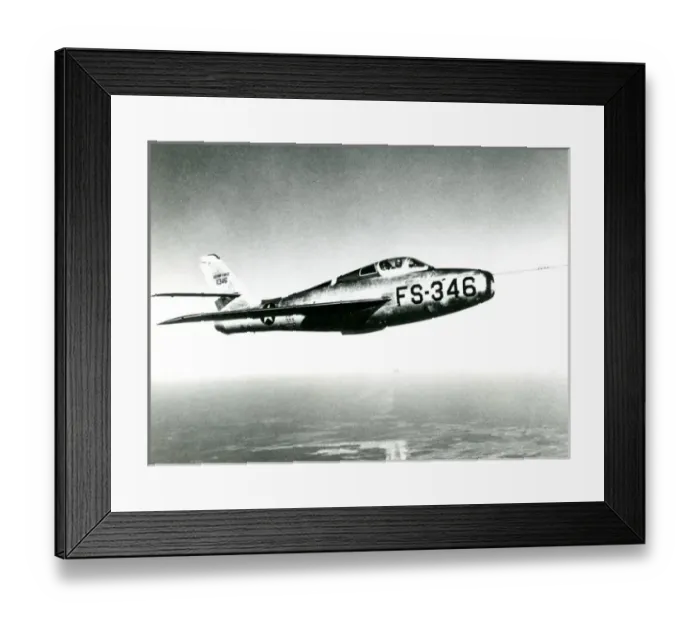 Framed Print : Republic F-84F Thunderstreak, 51-1346 Framed Print : Republic F-84F Thunderstreak, 51-1346