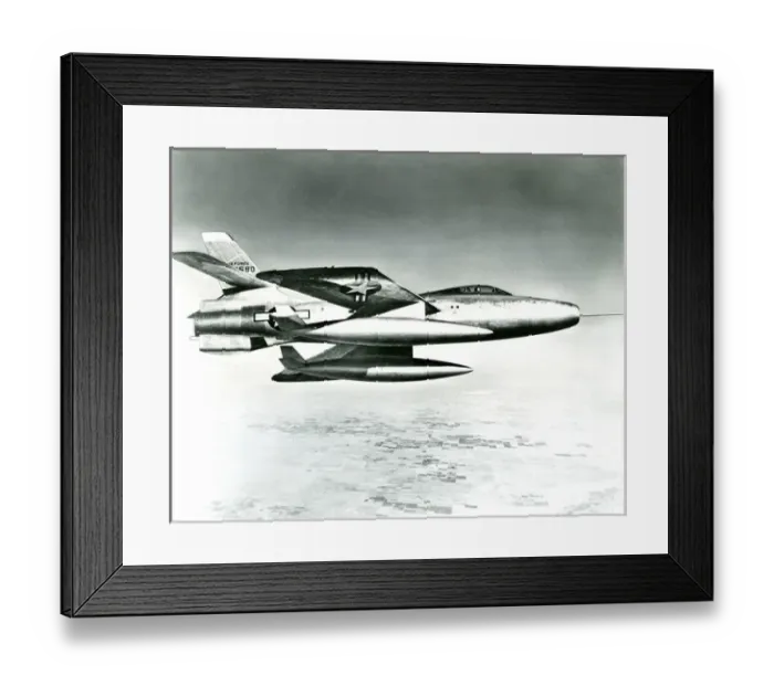 Framed Print : The first Republic XF-91 Thunderceptor, 46-680 Framed Print : The first Republic XF-91 Thunderceptor, 46-680
