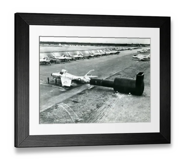 Framed Print : Republic F-84F Thunderstreak Framed Print : Republic F-84F Thunderstreak