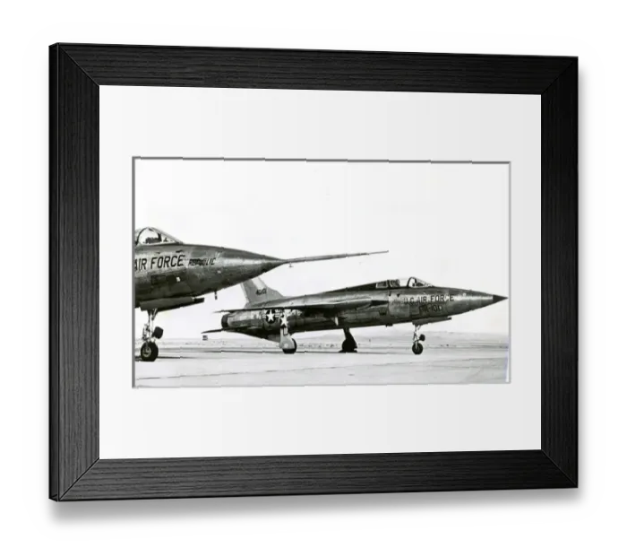 Framed Print : Republic F-105B Thunderchief, 54-0101 Framed Print : Republic F-105B Thunderchief, 54-0101