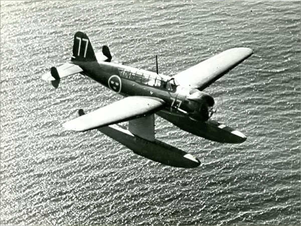 Saab SB17BS fitted with floats