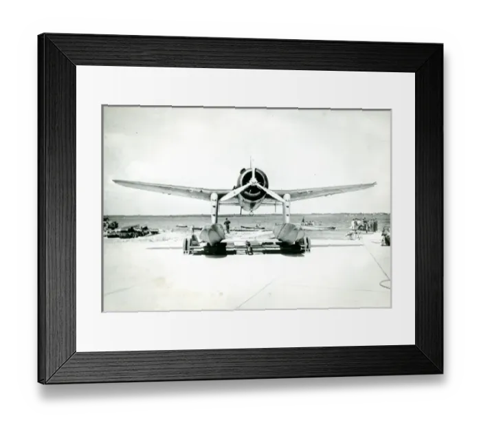 Framed Print : Saab SB17BS fitted with floats Framed Print : Saab SB17BS fitted with floats