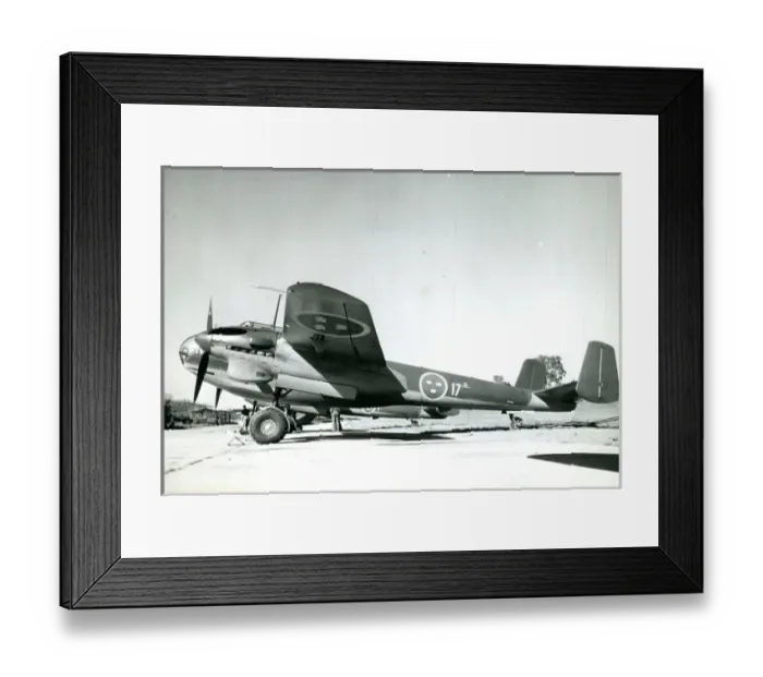 Framed Print : Saab T18B, 18284 Framed Print : Saab T18B, 18284