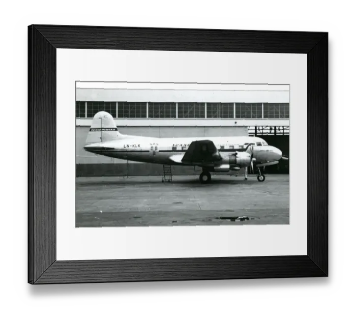Framed Print : Saab 90 Scandia, SE-BSF / LN-KLK, Nial Viking, of SAS Framed Print : Saab 90 Scandia, SE-BSF / LN-KLK, Nial Viking, of SAS
