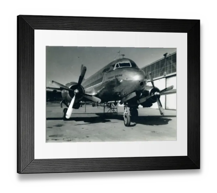Framed Print : Saab 90 Scandia, SE-BSH, Torolf Viking, of SAS Framed Print : Saab 90 Scandia, SE-BSH, Torolf Viking, of SAS