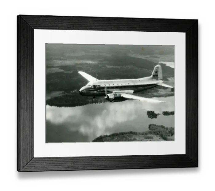 Framed Print : The prototype Saab 90 Scandia, SE-BCA Framed Print : The prototype Saab 90 Scandia, SE-BCA