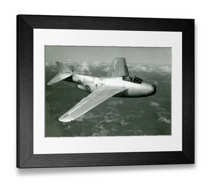 Framed Print : Saab J29A, 29106 Framed Print : Saab J29A, 29106