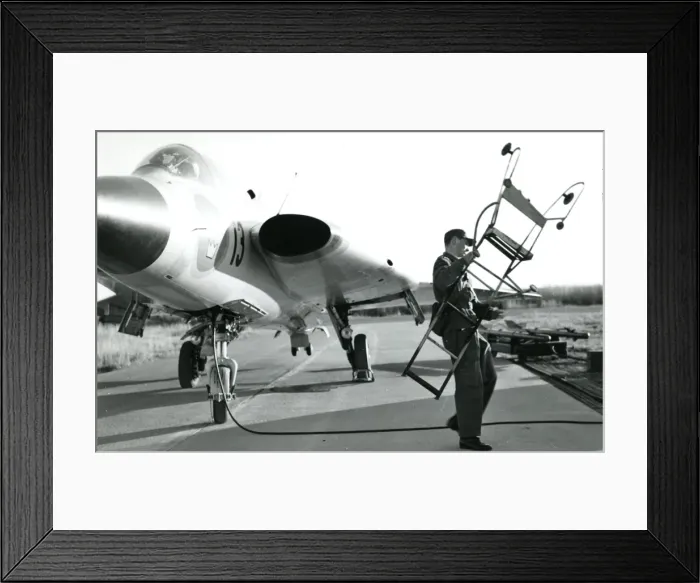 Framed Print : Saab J35 Draken
