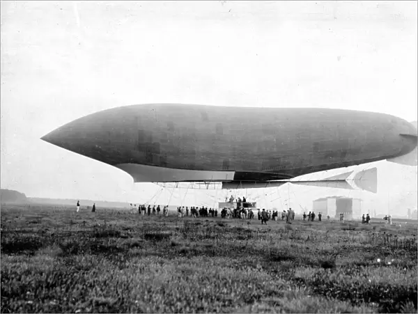 Lebaudy airship Republique, 24 June 1908
