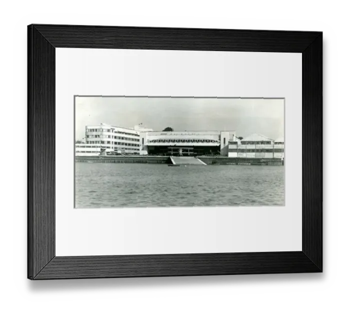 Framed Print : The main bay of one of the Supermarine erecting shops on? Framed Print : The main bay of one of the Supermarine erecting shops on?
