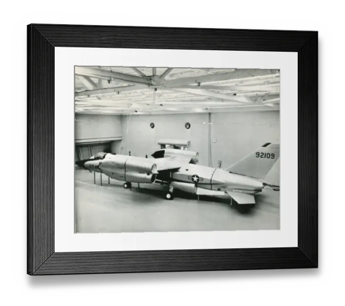 Framed Print : The mock-up of the Bell D-188A VTOL fighter Framed Print : The mock-up of the Bell D-188A VTOL fighter