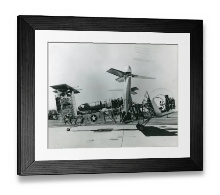 Framed Print : Vertol VZ-2 Framed Print : Vertol VZ-2
