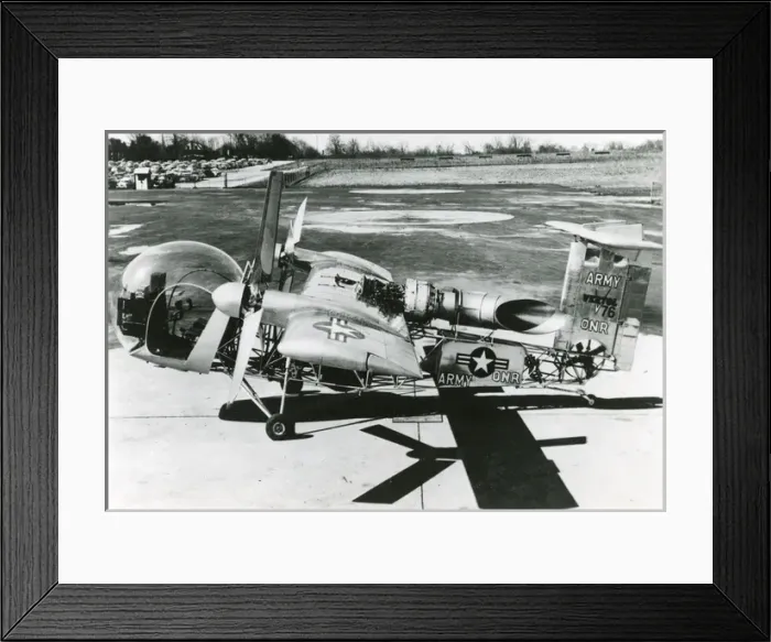 Framed Print : Vertol VZ-2 Framed Print : Vertol VZ-2