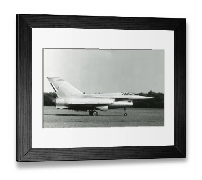 Framed Print : Nord 1500 Griffon, an experimental aircraft to test a co? Framed Print : Nord 1500 Griffon, an experimental aircraft to test a co?
