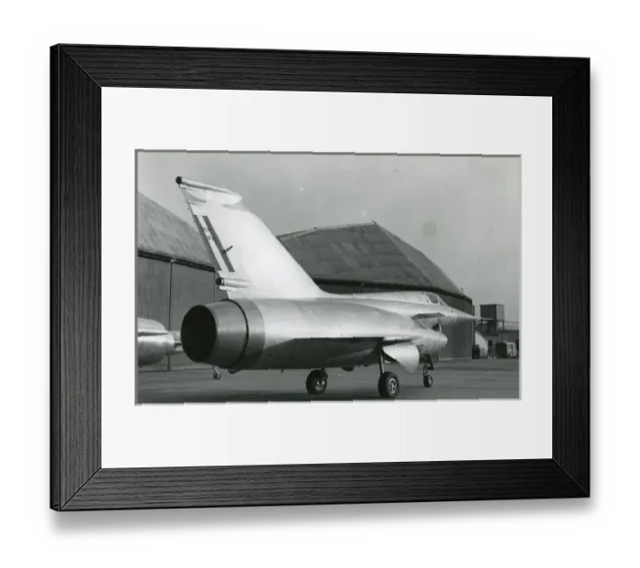 Framed Print : Nord 1500 Griffon, an experimental aircraft to test a co? Framed Print : Nord 1500 Griffon, an experimental aircraft to test a co?