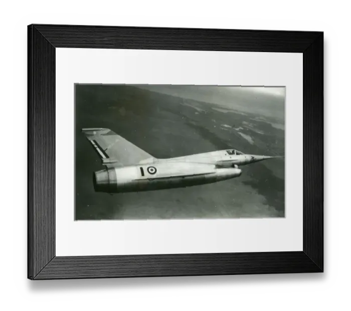 Framed Print : Nord 1500 Griffon, an experimental aircraft to test a co? Framed Print : Nord 1500 Griffon, an experimental aircraft to test a co?