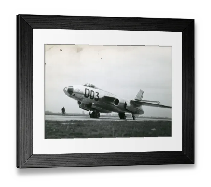 Framed Print : Sud-Aviation SO4050 Vautour II third prototype Framed Print : Sud-Aviation SO4050 Vautour II third prototype