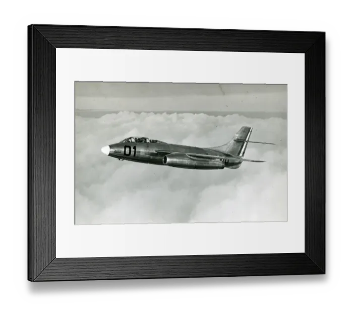 Framed Print : Sud-Aviation SO4050 Vautour II Framed Print : Sud-Aviation SO4050 Vautour II