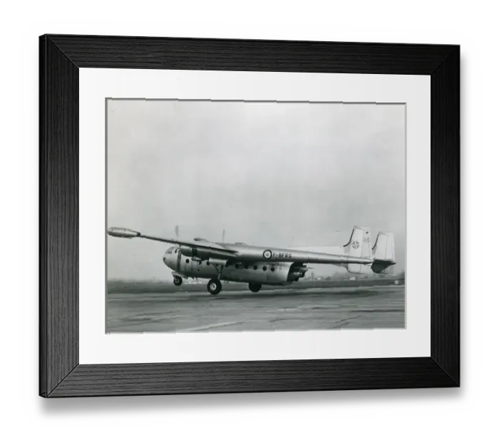Framed Print : Nord 2508 Noratlas, F-BFRG, was used as an engine testbed Framed Print : Nord 2508 Noratlas, F-BFRG, was used as an engine testbed