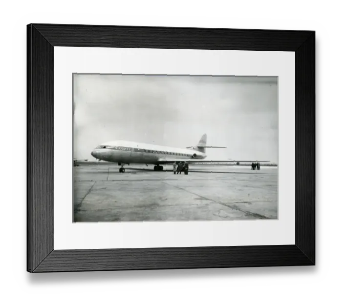 Framed Print : SNCASE later Sud-Aviation SE210 Caravelle first prototyp? Framed Print : SNCASE later Sud-Aviation SE210 Caravelle first prototyp?