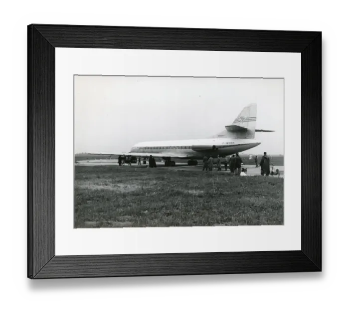 Framed Print : SNCASE later Sud-Aviation SE210 Caravelle first prototyp? Framed Print : SNCASE later Sud-Aviation SE210 Caravelle first prototyp?