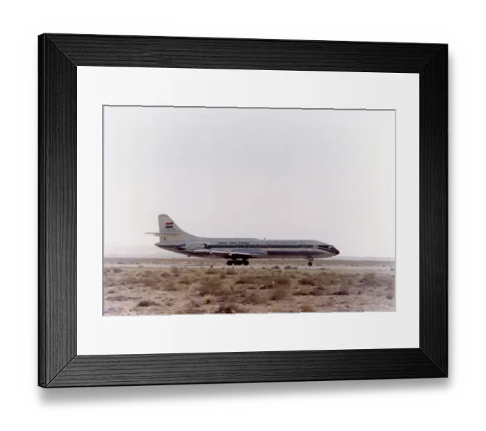Framed Print : Sud-Aviation SE210 Super Caravelle 10B3, YK-AFA, of Syri? Framed Print : Sud-Aviation SE210 Super Caravelle 10B3, YK-AFA, of Syri?