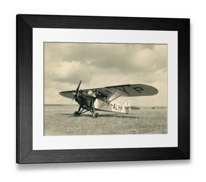 Framed Print : Potez 36 / 21, F-ALYP Framed Print : Potez 36 / 21, F-ALYP