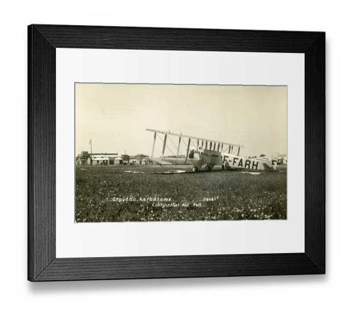 Framed Print : Farman F60 Goliath, F-FARH, of Compagnie des Messageries? Framed Print : Farman F60 Goliath, F-FARH, of Compagnie des Messageries?