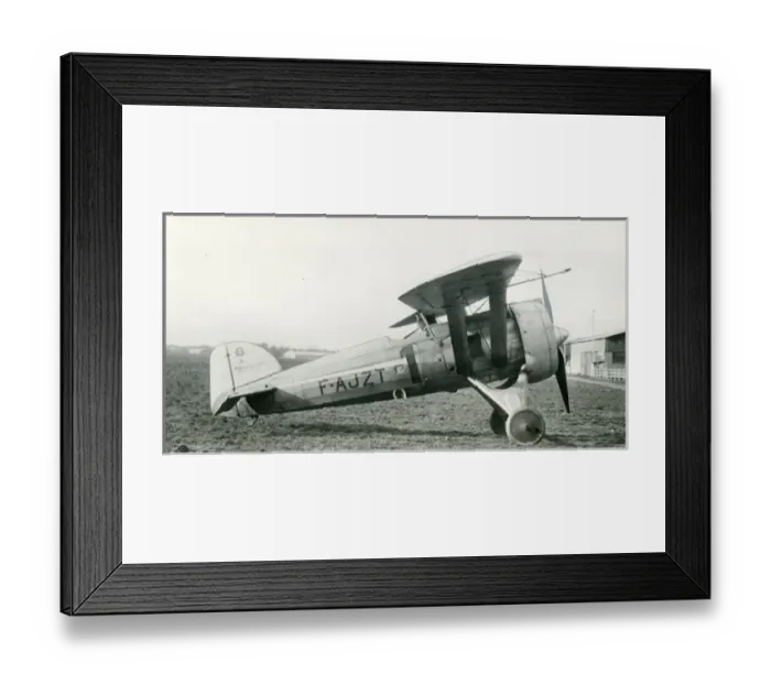 Framed Print : Morane-Saulnier MS222Bis, F-AJZT Framed Print : Morane-Saulnier MS222Bis, F-AJZT
