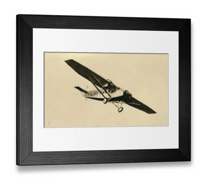 Framed Print : Farman F301, F-AJMG Framed Print : Farman F301, F-AJMG