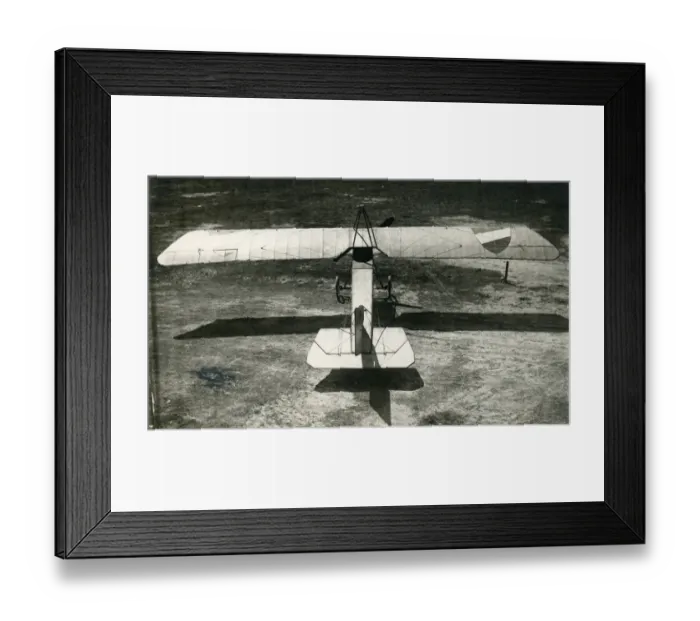 Framed Print : A Mexican-built monoplane