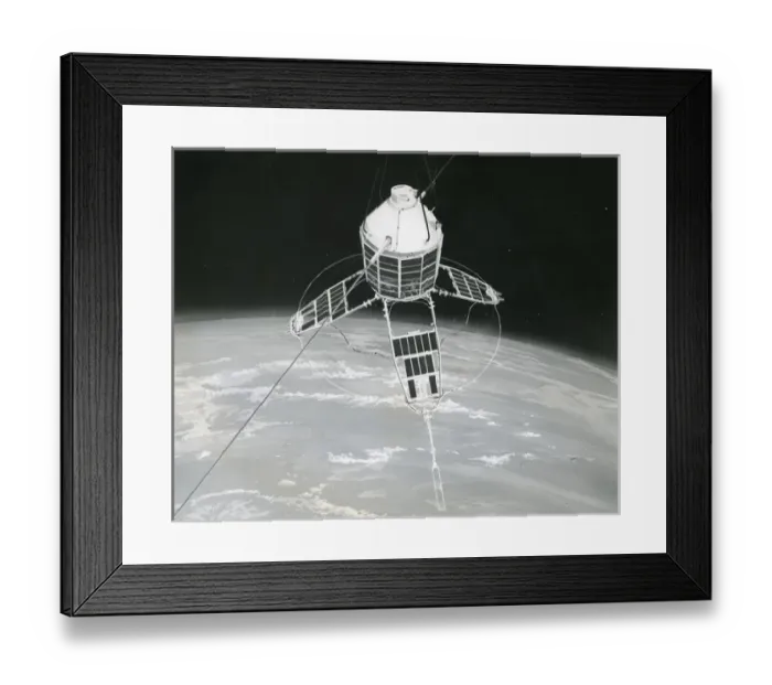 Framed Print : Ariel 4, an ionospheric research satellite, was launched?