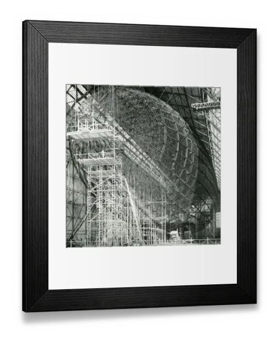 Framed Print : Assembled at Friedrichshafen during 1932-1936, the Hinde? Framed Print : Assembled at Friedrichshafen during 1932-1936, the Hinde?