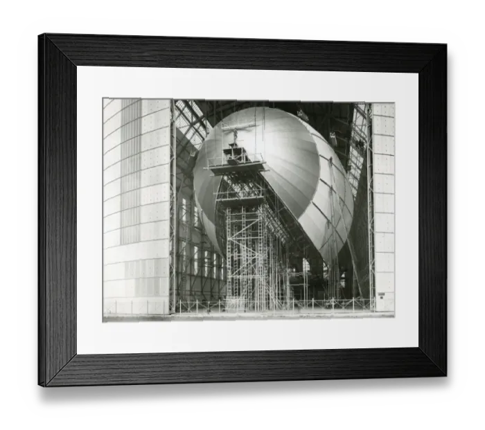 Framed Print : Assembled at Friedrichshafen during 1932-1936, the Hinde? Framed Print : Assembled at Friedrichshafen during 1932-1936, the Hinde?