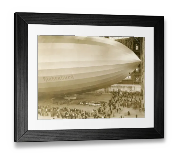 Framed Print : The LZ 129 Hindenburg at Lakehurst, New Jersey, 10 May 1? Framed Print : The LZ 129 Hindenburg at Lakehurst, New Jersey, 10 May 1?