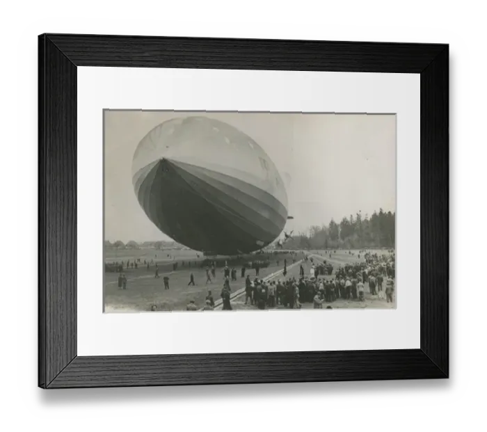 Framed Print : LZ 129 Hindenburg at Lakehurst, New Jersey, on 11 May 19? Framed Print : LZ 129 Hindenburg at Lakehurst, New Jersey, on 11 May 19?