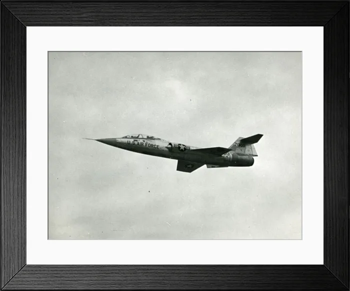 Framed Print : Lockheed F-104B Starfighter, 57-1300 Framed Print : Lockheed F-104B Starfighter, 57-1300