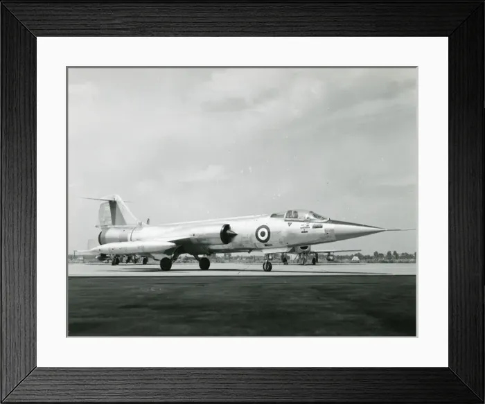 Framed Print : Fiat-built F-104G Starfighter for the Aeronautica Milita?