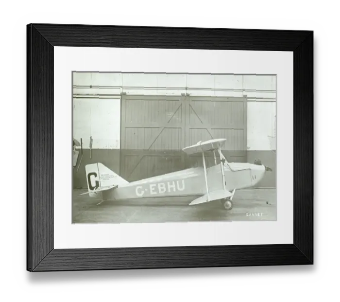 Framed Print : Gloster Gannet, G-EBHU Framed Print : Gloster Gannet, G-EBHU