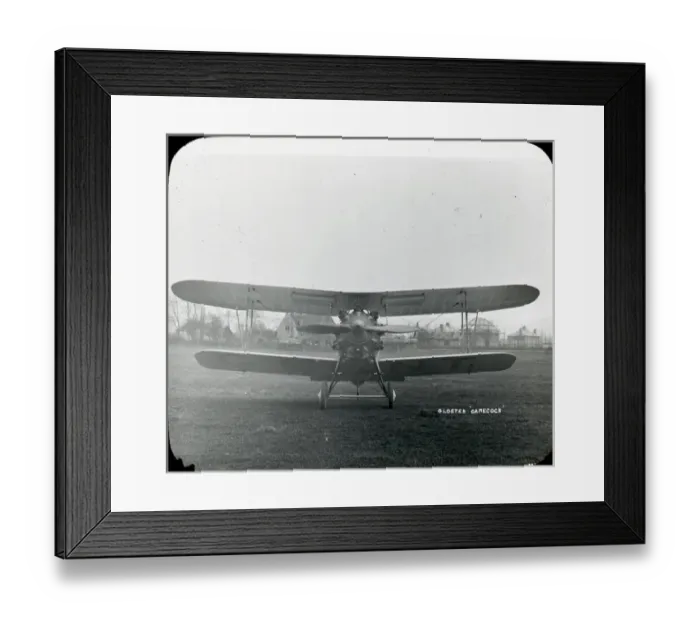 Framed Print : Company demonstrator Gloster Gamecock, G-EBNT Framed Print : Company demonstrator Gloster Gamecock, G-EBNT