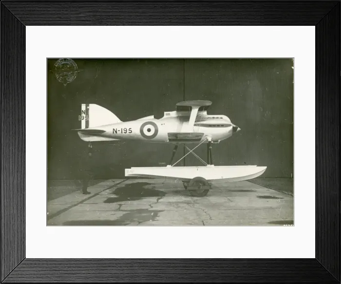 Framed Print : Gloster IIIB, N195