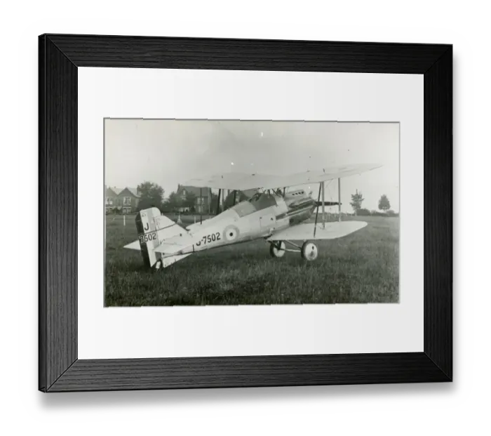 Framed Print : The second Gloster Gorcock, J7502, with a Gamecock-type ? Framed Print : The second Gloster Gorcock, J7502, with a Gamecock-type ?