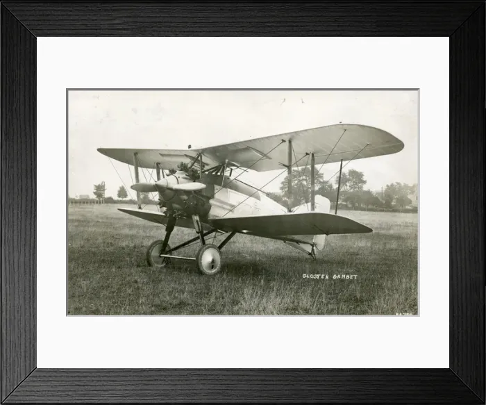 Framed Print : The Gloster Gambet pattern aircraft Framed Print : The Gloster Gambet pattern aircraft