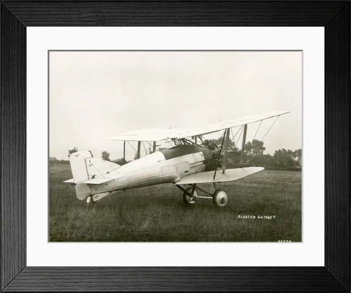 Framed Print : The Gloster Gambet pattern aircraft Framed Print : The Gloster Gambet pattern aircraft