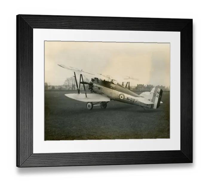 Framed Print : Gloster Gnatsnapper I, N227, July 1928 Framed Print : Gloster Gnatsnapper I, N227, July 1928