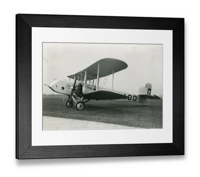 Framed Print : Gloster AS31, G-aDO, of the Aircraft Operating Company Framed Print : Gloster AS31, G-aDO, of the Aircraft Operating Company