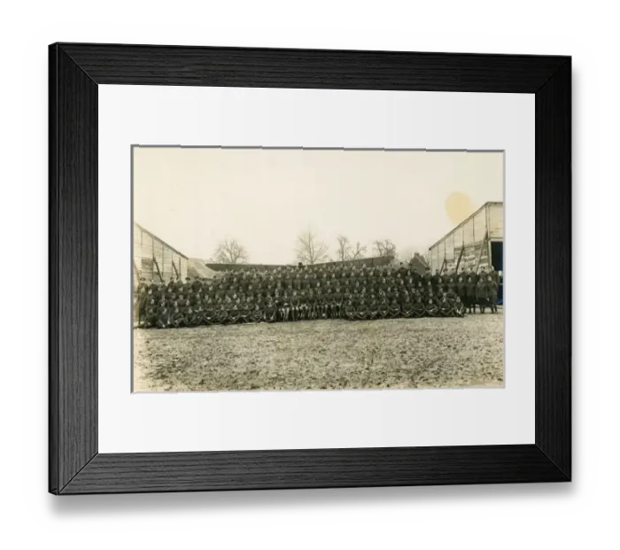 Framed Print : No. 2 Squadron on a German aerodrome in 1918 Framed Print : No. 2 Squadron on a German aerodrome in 1918