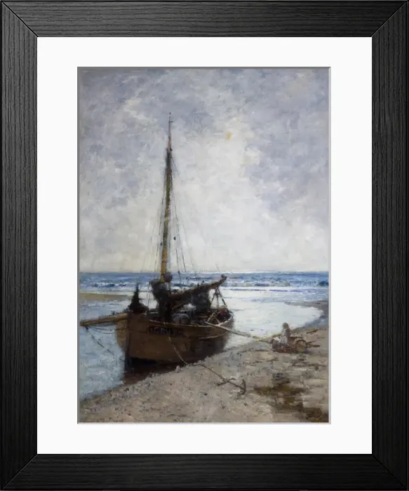 Framed Print : Waiting for the Tide